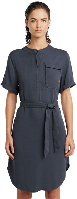 Jurk Belted - Grijs - Dames