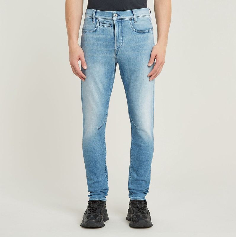 G-Starvoor mannen. D05385-D441-H105 Jeans D-Staq 3D Slim blauw (26/30), Casual, Denim, Biologisch katoen, Duurzaam