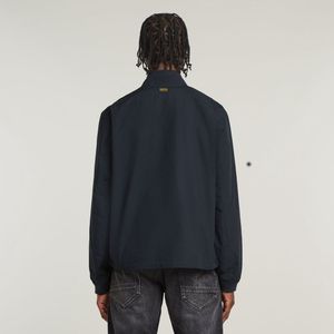 Jack - Marineblauw - Katoen - Lichtgewicht met Verborgen Ritssluiting