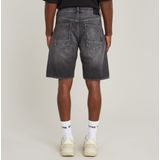 G-STAR - Dakota Raw Edge - Korte Broeken - Blauw - Faded Scoria Grey D24411-d537-h147