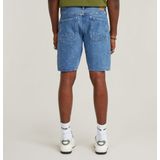 G-Star - Dakota Raw Edge - Korte Broeken - Blauw - Faded Watercourse D24411-d436-h145