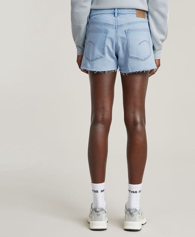 G-star - True Raw Edge - Korte Broek - Blauw - Katoen