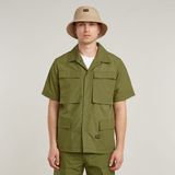 G-Star RAW R-3N Slim Overshirt - Groen - Katoen