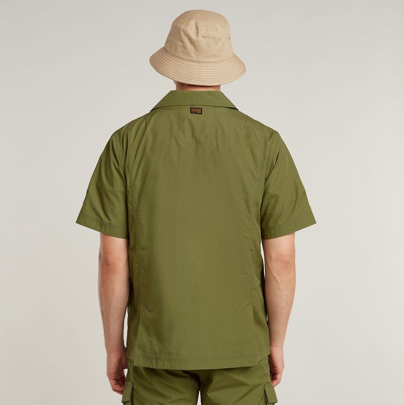 G-Star RAW R-3N Slim Overshirt - Groen - Katoen