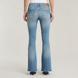 G-STAR - 3301 Flare Jeans - Wit - 5-pocket-design