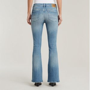 G-STAR - 3301 Flare Jeans - Wit - 5-pocket-design