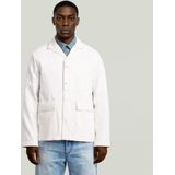 G-Star - D23027-D948-H161 - Blazer - Gebroken Wit - Casual - Duurzaam - Gerecycled Katoen