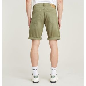 G-star - Mosa Korte Broek - Denim - Blauw - 74% Regeneratief Katoen