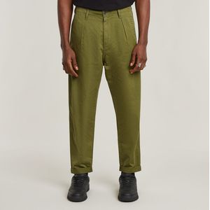 G-STAR - Geplooide Chino Relaxed - Bruin - Chino Broeken