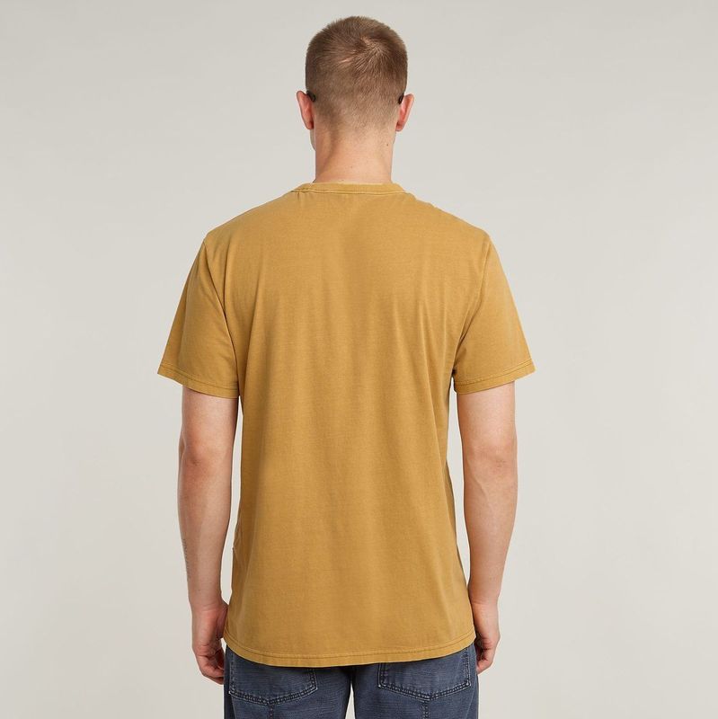 Nifous - T-shirt - Geel - 100% Biologisch Katoen