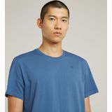 G-STAR - Base-S - T-Shirt - Midden Blauw - 100% Biologisch Katoen