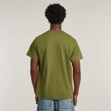 G-Star - Essential Loose T-shirt - Groen - 100% Organisch Katoen - Korte Mouwen