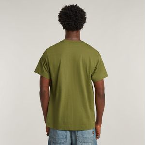 G-Star - Essential Loose T-shirt - Groen - 100% Organisch Katoen - Korte Mouwen