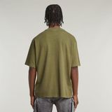 G-STAR, Center Chest Boxy T-shirt, groen (Mayfly Gd D24780-c756-h031), XS