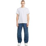 Jack & Jones - JCOCOVER RETRO FOOTBALL - T-shirt - Wit - Heren