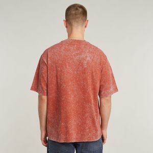 G-star Acid Wash Boxy T-shirt Met Korte Mouwen