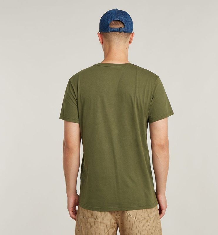 G-STAR - Vinger Print Burger R T-shirt - Zwart - Heren