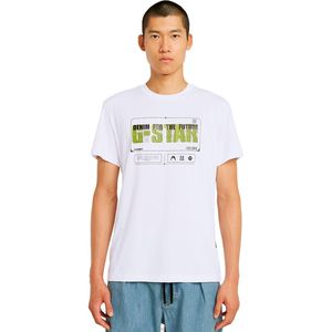 G-Star - D26042-336-110 - T-shirt - Wit - Biologisch Katoen - Duurzaam