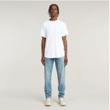 G-STAR - Lash Back Graphic - T-shirt - Wit - 100% Biologisch Katoen