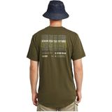 G-Star - D26043-C372-B230 - T-shirt - Groen - Korte Mouwen - Biologisch Katoen - Duurzaam
