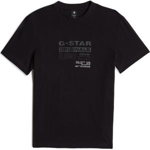 G-STAR - Originals - T-shirt - Wit - Biologisch Katoen