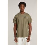 G-STAR - Back Graphic T-shirt - Wit - Biologisch Katoen