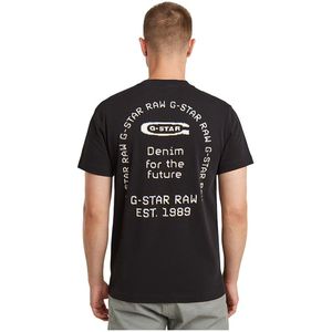 G-Star RAW - Back Graphic Arch - T-shirt - Zwart - Katoen
