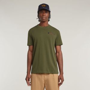 Bikini - Logoprint - Jersey - Normale Pasvorm - Kwartmouw