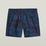 G-STAR - Dirik Graphic - Zwemshort - Blauw - 100% Polyester (Recycled)