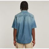 Overhemd - Effen - Katoen - Regular Fit - Kwartmouw - Knoopsluiting