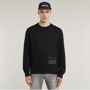 G-Star - Shipping Graphic - Sweater - Beige - 100% Biologisch Katoen