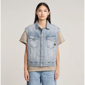 G-star - Relaxed Denim Vest - Mouwloos Vest - Katoen