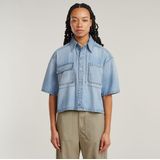 Remix - Overhemd - Lichtblauw - Dames