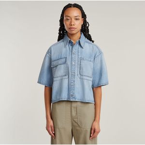 Remix - Overhemd - Lichtblauw - Dames