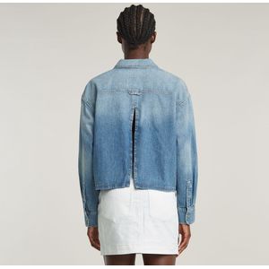 G-STAR - Boxy Day - Blouse - Blauw - Denim