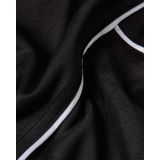 G-Star - D26303-D957-6484 - T-shirt - Zwart - Gerecycled Polyester, Lange Mouwen, Ritssluiting