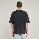 G-STAR - D26285-D575 - T-shirt - Zwart - Biologisch Katoen - Korte Mouwen