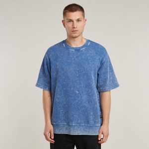 G-star - Acid Wash - Korte Mouw Sweatshirt