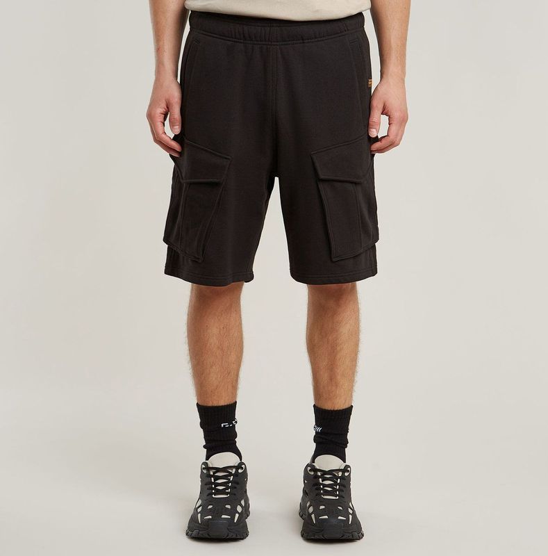 G-STAR - Rovic Sweat Shorts - Zwart - Heren