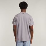 G-Star - D26449-C784-G276 - T-shirt - Grijs - Korte Mouwen - Biologisch Katoen - Duurzaam