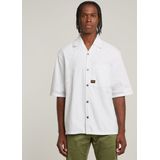 G-Star - D26252-D539-H123 - Overhemd - Blauw - Katoen - Korte Mouwen