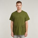 Rovic - Loose T-shirt - Groen - 100% Biologisch Katoen