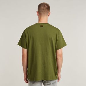 Rovic - Loose T-shirt - Groen - 100% Biologisch Katoen
