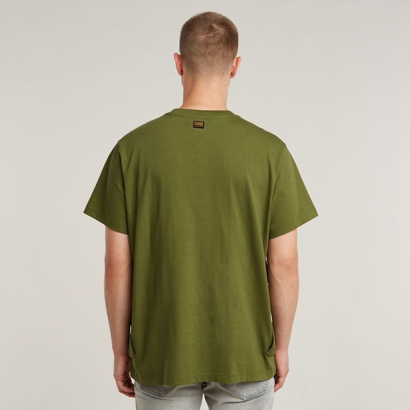 Rovic - Loose T-shirt - Groen - 100% Biologisch Katoen