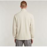 G-STAR - Tweeter Checquard - Sweater - Wit - 100% Biologisch Katoen
