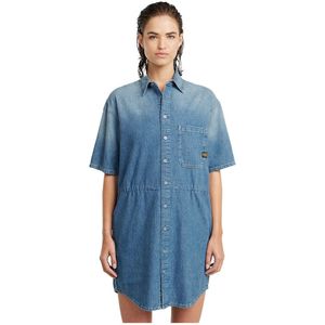 G-Star - Relaxed Drawcord - Korte Mouw Jurk