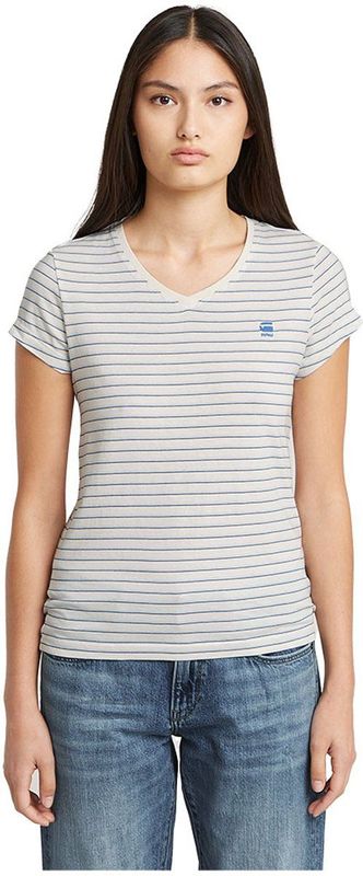 G-star - Eyben Stripe - T-shirt - Gestreept - Biologisch Katoen