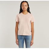 T-shirt - Overdyed Front Seam - Groen - 100% Biologisch Katoen