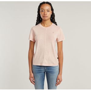 T-shirt - Overdyed Front Seam - Groen - 100% Biologisch Katoen