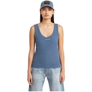 G-star - Slim Rib - Mouwloos T-shirt - Biologisch Katoen